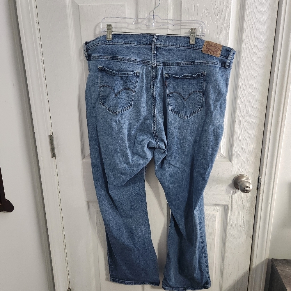 Levi strauss 315 shaping bootcut soft denim size High Waisted 24W - Picture 8 of 9